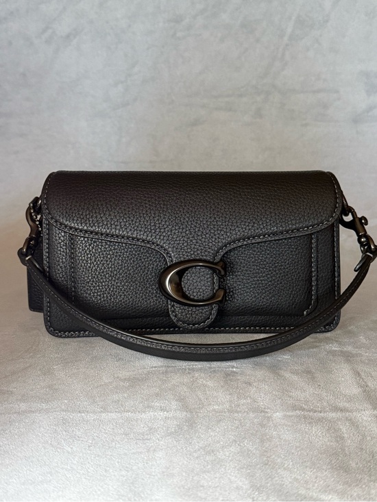 Coach Handbags - COACH Tabby Small Polished Pebbled Leather Shoulder Bag